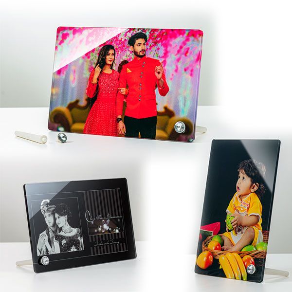 ACRYLIC PHOTO DIAMOND STAND